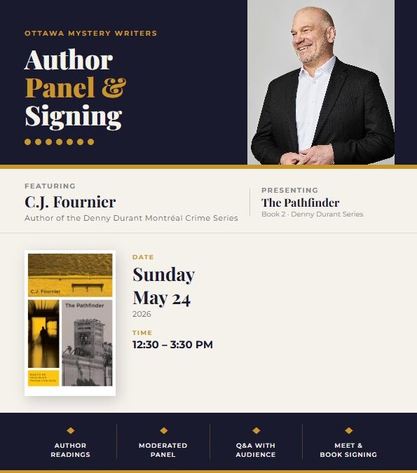 Mystery Writers Panel and Signing: May 24, 2026