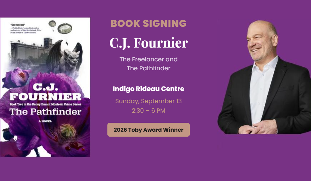 Book Signing: September 13, 2026